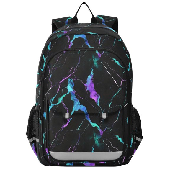 ALAZA Marble Texture-m1 School Laptop Backpack Travel Bag Casual Student Bookbag Rucksack