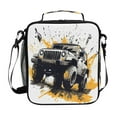 thumbnail image 1 of ALAZA Monster Truck Lunch Box Insulated Lunch Bag Reusable Thermal Cooler Tote School Picnic, 1 of 6