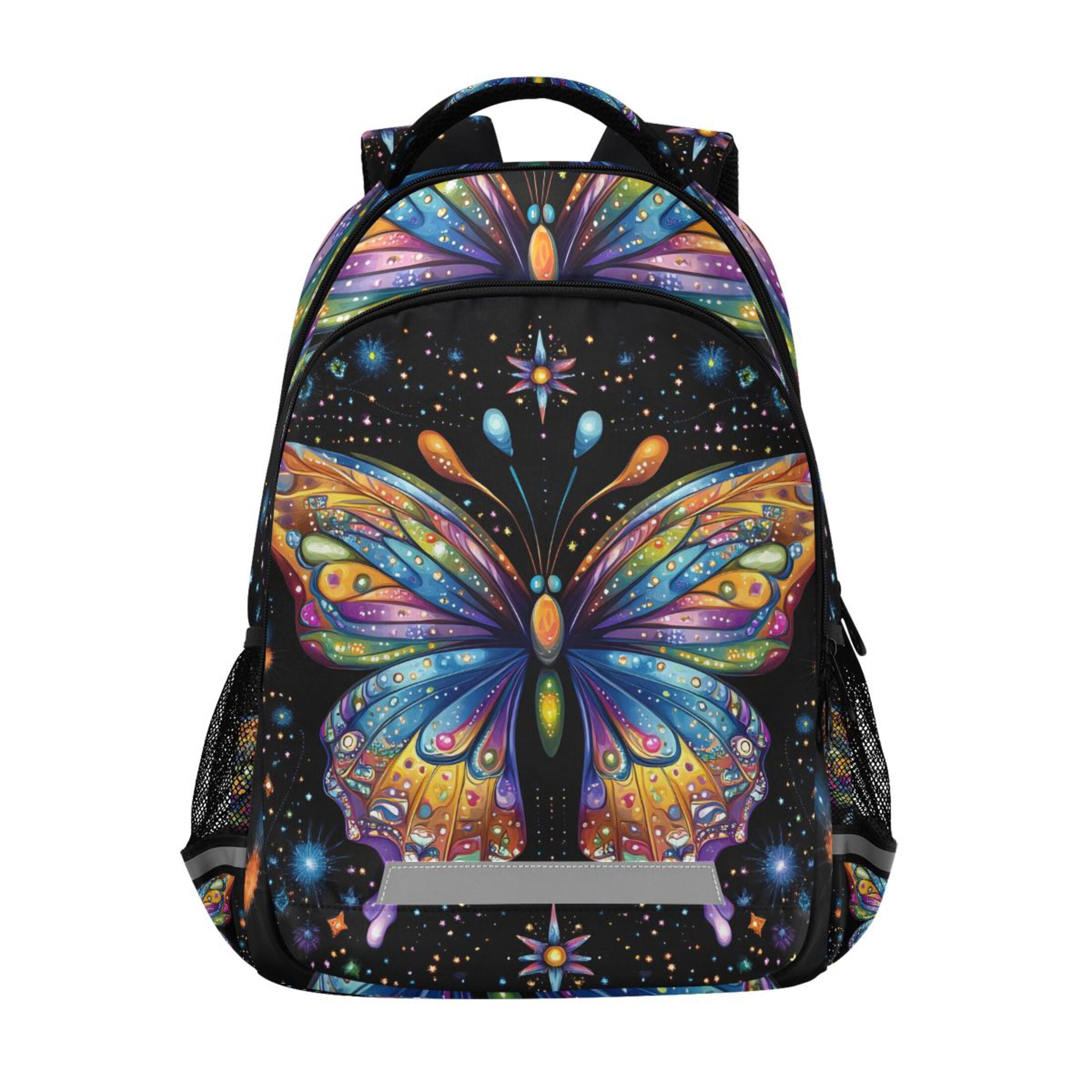 Shiny Butterfly  Unique Backpack RaveBeetle FLOWt LED Festival Hydration Pack – Swappable  main image 3