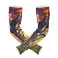 thumbnail image 1 of ALAZA Mushroom on Magic Tree UV Sun Protection Arm Sleeves UPF 50+ Compression Cooling Sleeve 1 Pair, 1 of 7