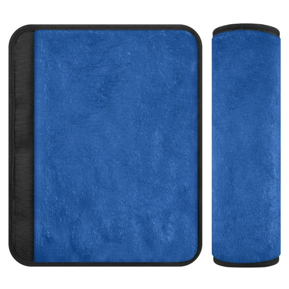 ALAZA Navy Blue Car Seat Belt Adjuster Neck Covers Shoulder Cushions Pads S