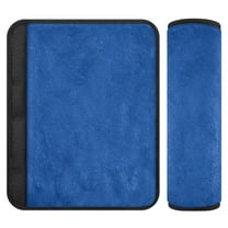ALAZA Navy Blue Car Seat Belt Adjuster Neck Covers Shoulder Cushions Pads S