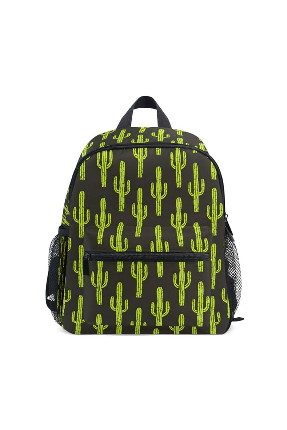 Neon Cactus School Backpack Small Bookbag Mini Bags