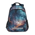 thumbnail image 1 of ALAZA Night Pattern Backpack Elementary School Bag Bookbag Travel Rucksack, 1 of 7