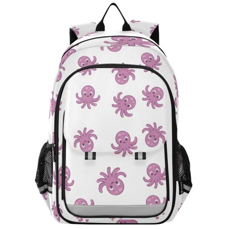 ALAZA Octopus Cute Laptop Backpack Purse Travel Bag Casual School Bookbag Rucksack for Women Men