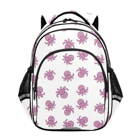 ALAZA Octopus Cute School Backpack Elementary Bag Bookbag Travel Rucksack