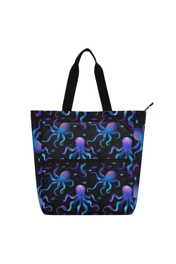 Octopus Magic School Book Bag Kids Tote Bags Handbag