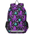 thumbnail image 1 of ALAZA Octopus Starfish Purple-s1 Laptop Backpack Purse Travel Bag Casual School Bookbag Rucksack for Women Men, 1 of 6