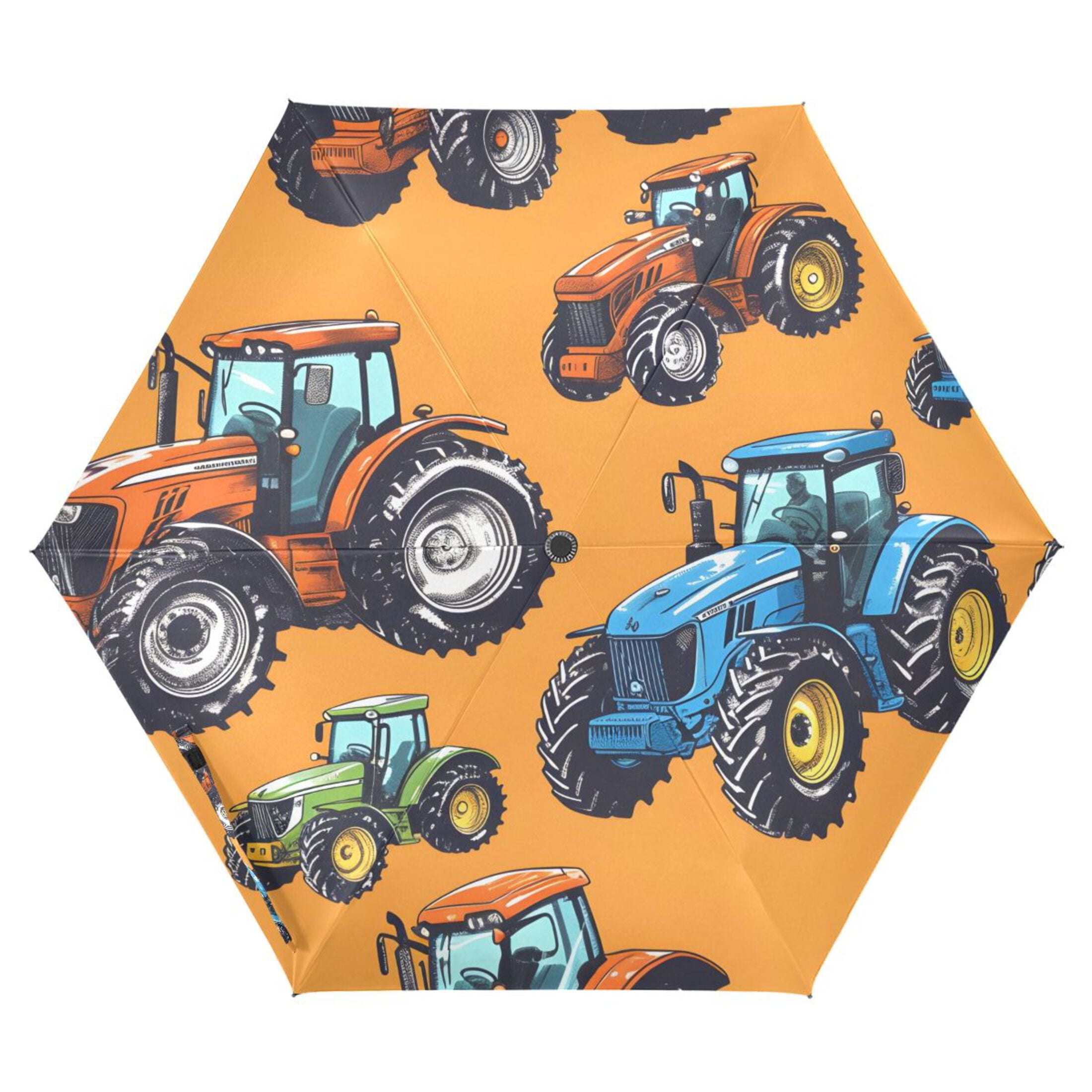 ALAZA Off-road Vehicles Cars UPF 50+ Compact Folding Umbrella for Rain Travel Umbrella Packable