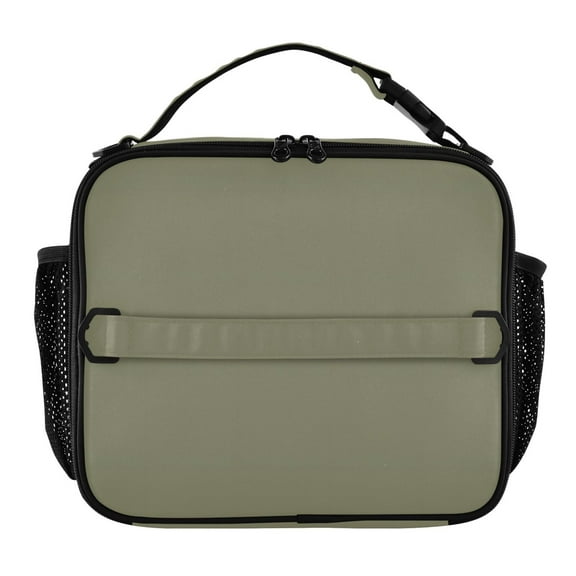 ALAZA Olive Green Lunch Box Insulated Lunch Bag Cooler Tote with Shoulder Strap