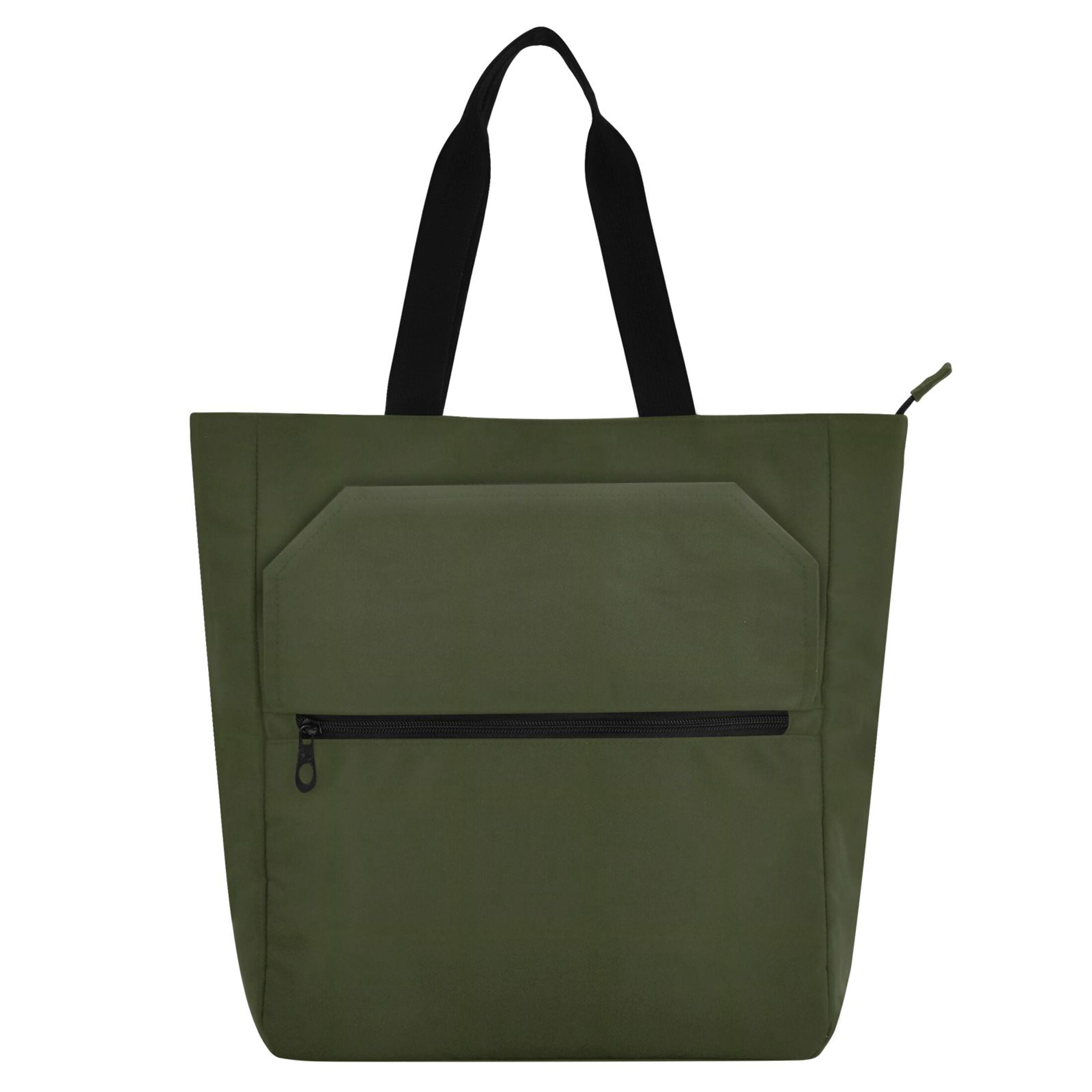 ALAZA Olive Green Solid School Book Bag Kids Tote Bags Handbag ...