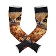 thumbnail image 1 of ALAZA Owl in Fall UV Sun Protection Arm Sleeves UPF 50+ Compression Cooling Sleeve 1 Pair, 1 of 7