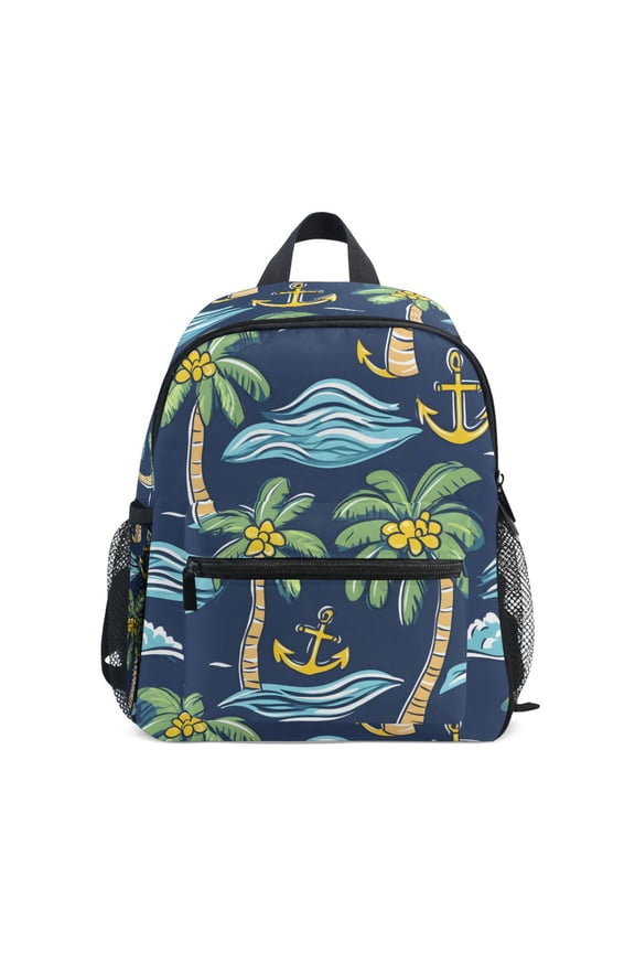 Palm Coconut Tree-a1 School Backpack Small Bookbag Mini Bags