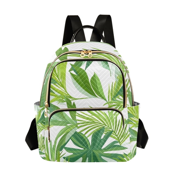 ALAZA Palm Leaf-p4 Womens Travel Laptop Backpack Large Daypack Ladies Shoulder Bags M