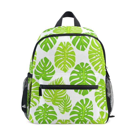 ALAZA Palm Leaves School Backpack Small Bookbag Mini Bags