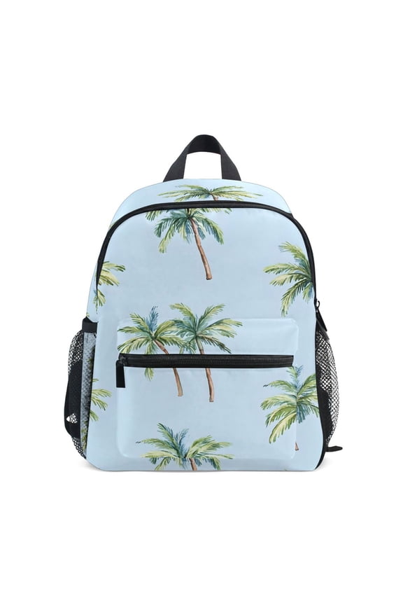 Palm Trees Summer School Backpack Small Bookbag Mini Bags