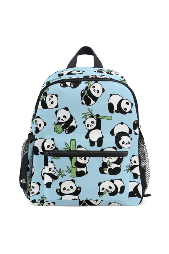 Pandas Cute Pattern School Backpack Student Bookbag Mini Bag