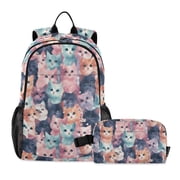 flip sequin kitty mini backpack Cat for Girls - Deluxe Kitten Backpack with 2 Way Sequins, 16 Inch | Deluxe Kitten Backpack for School with 2-Way Sparkle Sequins and Front Pocket add a little dazzle to your outfit with this adorable accessory! Flip Sequin Cat Backpack