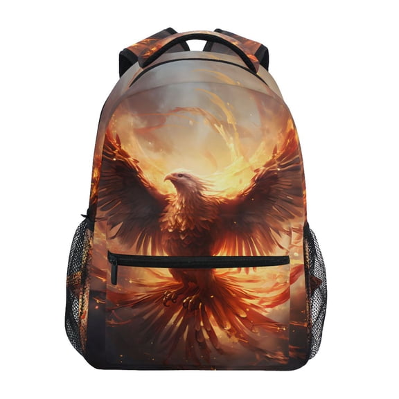 ALAZA Phoenix Flying Pattern School Backpack Elementary Stylish Bookbag Laptop Bags Travel Daypack