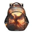 thumbnail image 1 of ALAZA Phoenix Flying School Backpack Elementary Bag Bookbag Travel Rucksack, 1 of 6