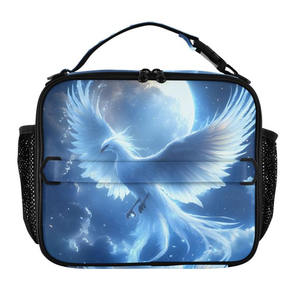 ALAZA Phoenix Lunch Box Insulated Lunch Bag Cooler Tote with Shoulder Strap