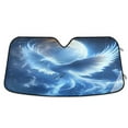 thumbnail image 1 of ALAZA Phoenix Windshield Sun Shade Car Foldable Sun Visor Block UV Rays Protector 57"x31.5", 1 of 8