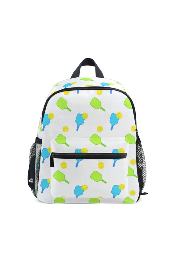 with  Pickle Balls Pattern School Backpack Small Bookbag Mini Bags