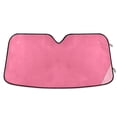 thumbnail image 1 of ALAZA Pink Windshield Sun Shade Car Foldable Sun Visor Block UV Rays Protector 53"x23.5", 1 of 8