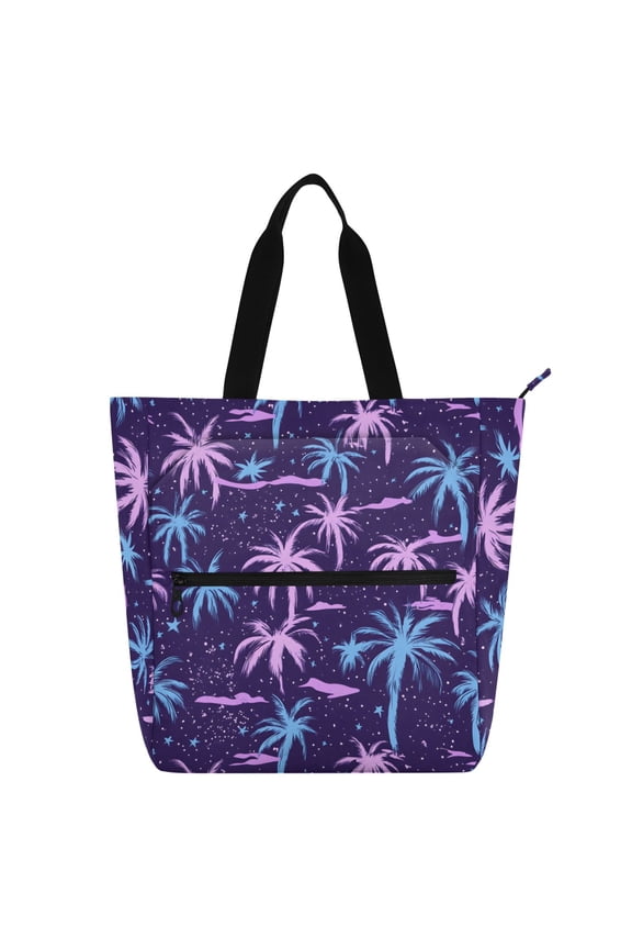 Plam Tree School Book Bag Kids Tote Bags Handbag