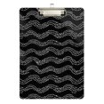 thumbnail image 1 of ALAZA Plastic Clipboard A4 Letter Size Decorative Clipboards for Students Women Men 9" x 12.5" White Polka Dots, 1 of 6