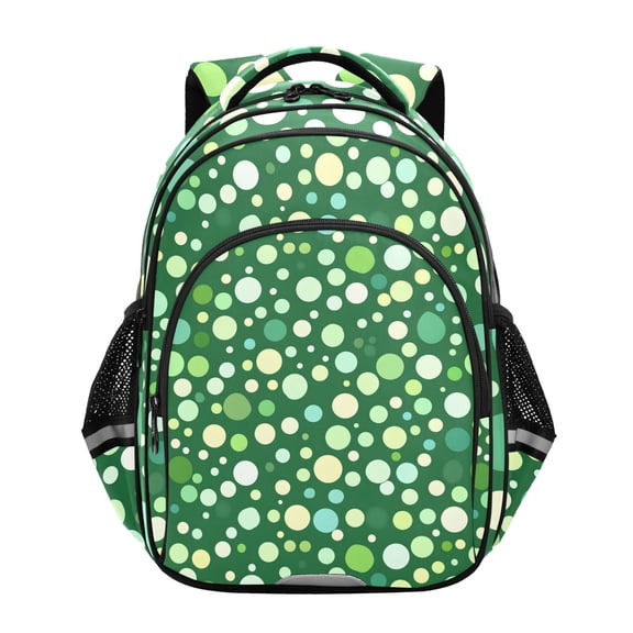 ALAZA Polka Dot School Backpack Elementary Bag Bookbag Travel Rucksack