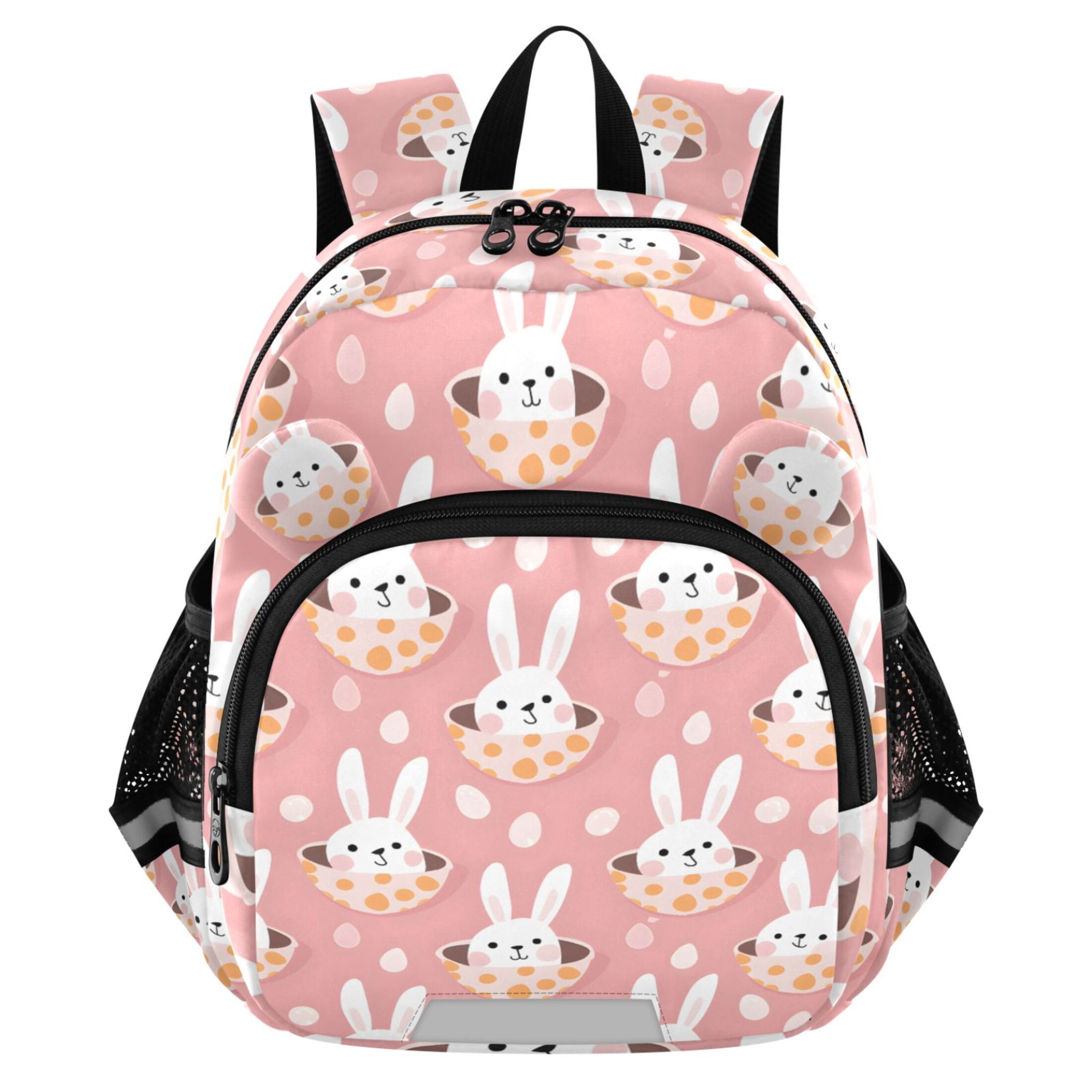 ALAZA Rabbit and Egg Mini Backpack School Bookbag Age 3-7 Small ...
