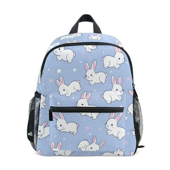 ALAZA Rabbit and Star School Backpack Small Bookbag Mini Bags