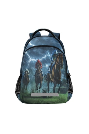 Race Lightning Backpack Elementary School Bag Bookbag Travel Rucksack