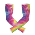 thumbnail image 1 of ALAZA Rainbow Illustration UV Sun Protection Arm Sleeves UPF 50+ Compression Cooling Sleeve 1 Pair, 1 of 7