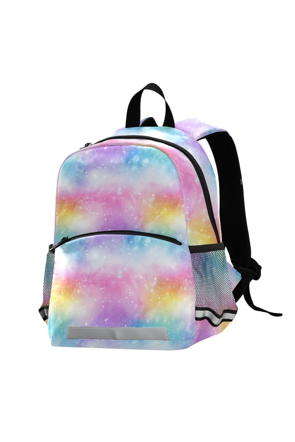 Rainbow Tie Dye-a3 School Backpack Elementary Student Bookbag