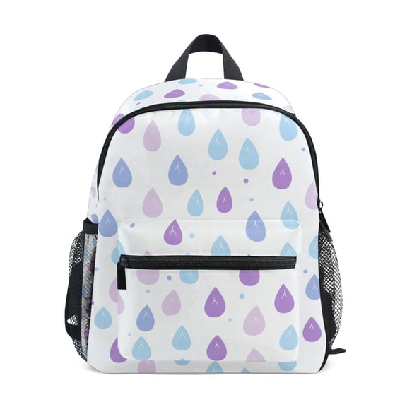 ALAZA Raindrops School Backpack Small Bookbag Mini Bags