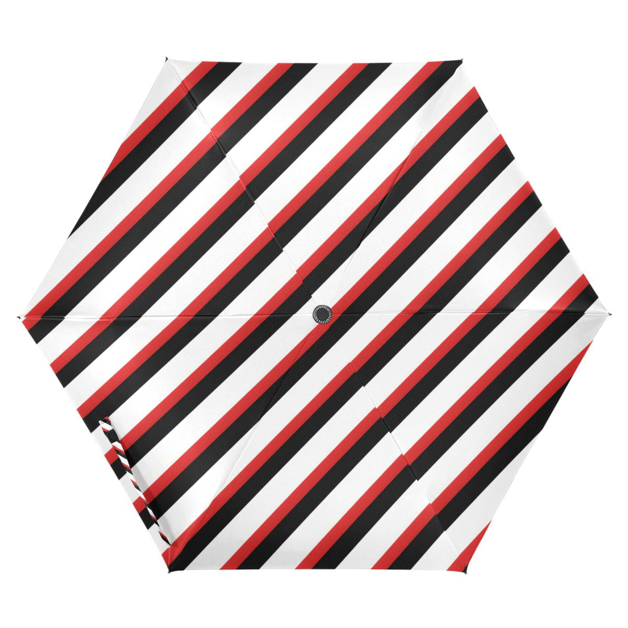 Bats Black Folding Umbrella - Compact, Automatic Open/Close, Windproof & UV Protection | Inverted Travel Umbrella For Rain/Sun