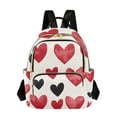 thumbnail image 1 of ALAZA Red Hearts Pattern Womens Travel Laptop Backpack Large Daypack Ladies Shoulder Bags S, 1 of 7