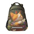 thumbnail image 1 of ALAZA Retro Cute Cat Backpack Elementary School Bag Bookbag Travel Rucksack, 1 of 7