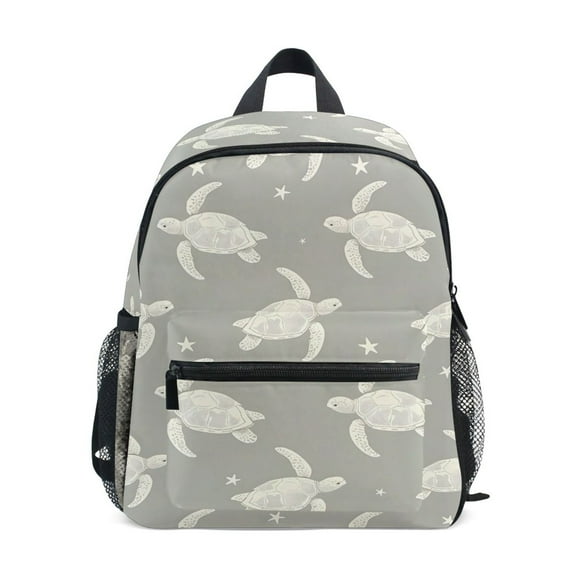 ALAZA Retro Sea Turtles School Backpack Small Bookbag Mini Bags