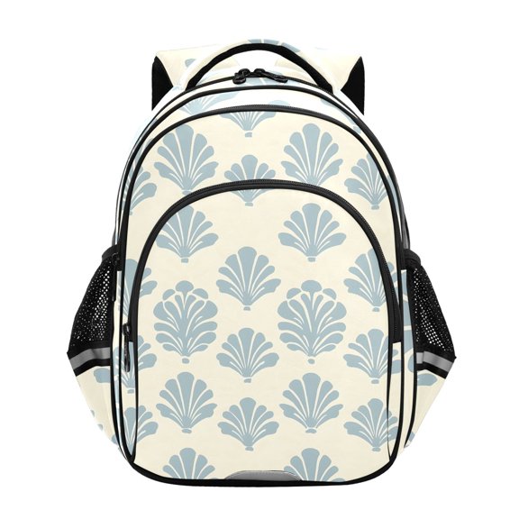 ALAZA Retro Seashells School Backpack Elementary Bag Bookbag Travel Rucksack