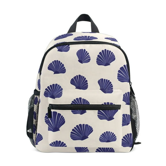 ALAZA Retro Seashells School Backpack Small Bookbag Mini Bags