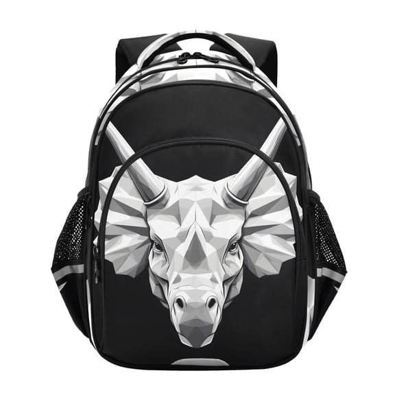 ALAZA Rhinoceros School Backpack Elementary Bag Bookbag Travel Rucksack