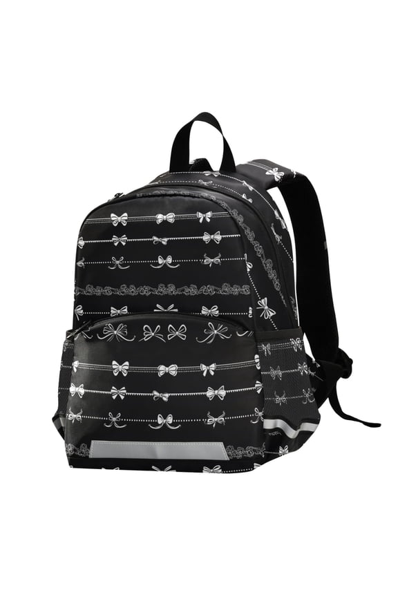 Romantic Bows School Backpack Elementary Student Bookbag