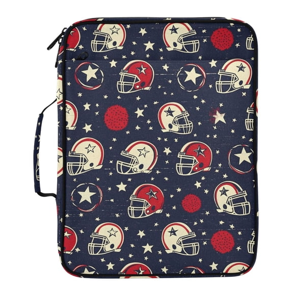 ALAZA Rugby Football Stars Pattern Expanding Accordion File Folder 3 ...