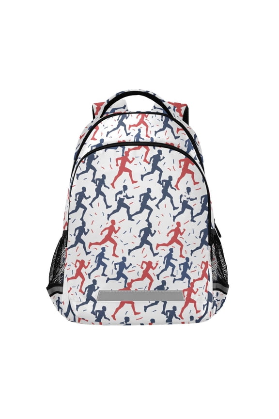 Runing Backpack Elementary School Bag Bookbag Travel Rucksack