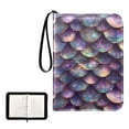 thumbnail image 1 of ALAZA Scales Purple Trading Card Binder 4 Pocket Cards Collection Album 400 Folder Holder, 1 of 6