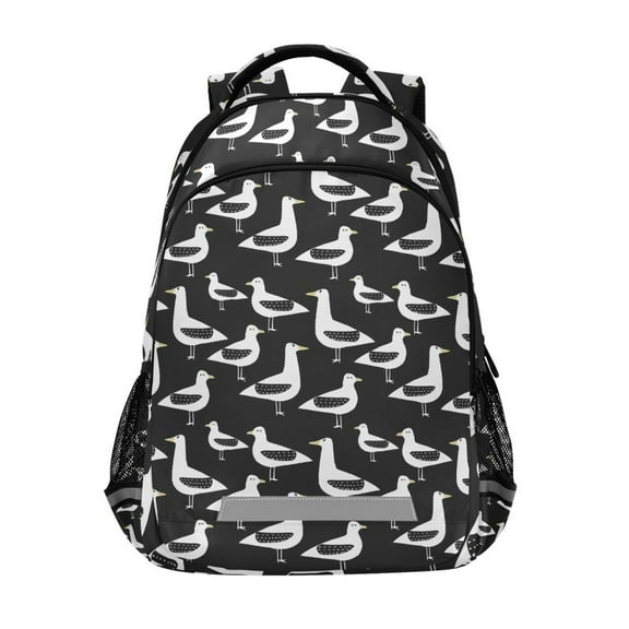 ALAZA Seagull Backpack Elementary School Bag Bookbag Travel Rucksack