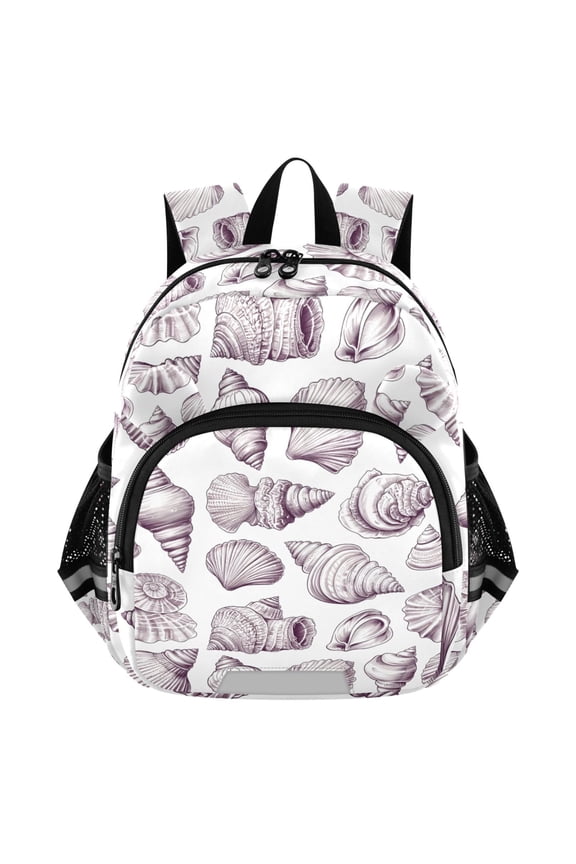 Seashell Conch Mini Backpack School Bookbag Age 3-7 Small